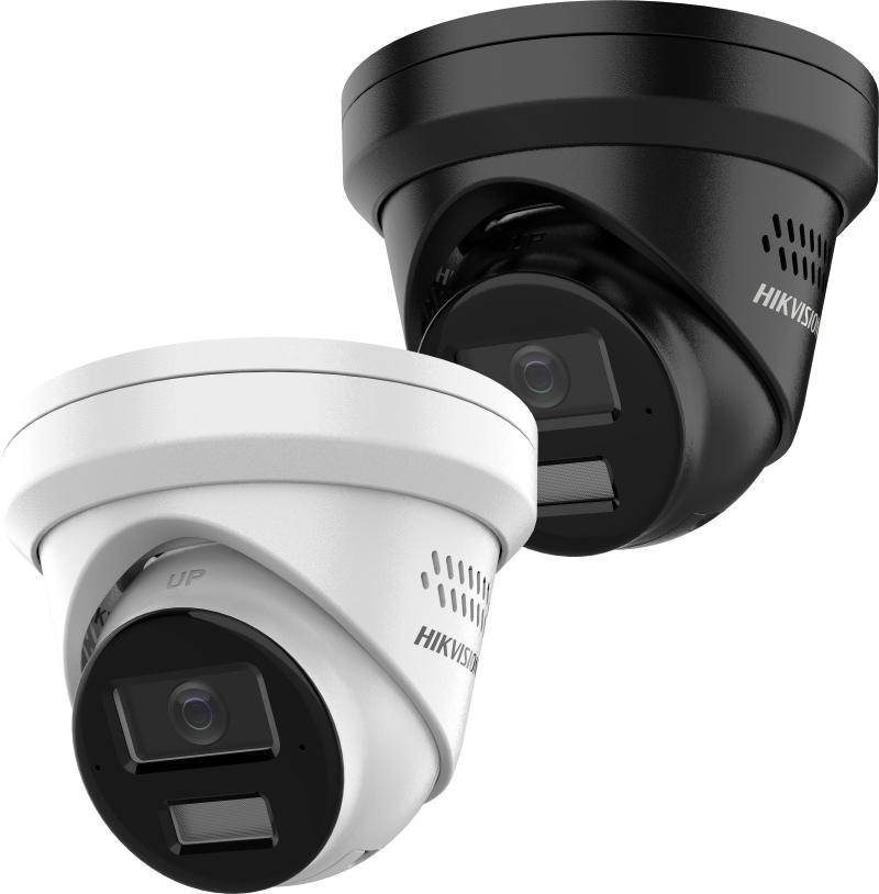 6 MP Acusense Strobe Light and Audible Warning & Smart Hybrid Light Fixed Turret Network Camera